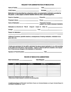 child care medication authorization form forms earth child montessori school child care medication authorization form forms earth child montessori school